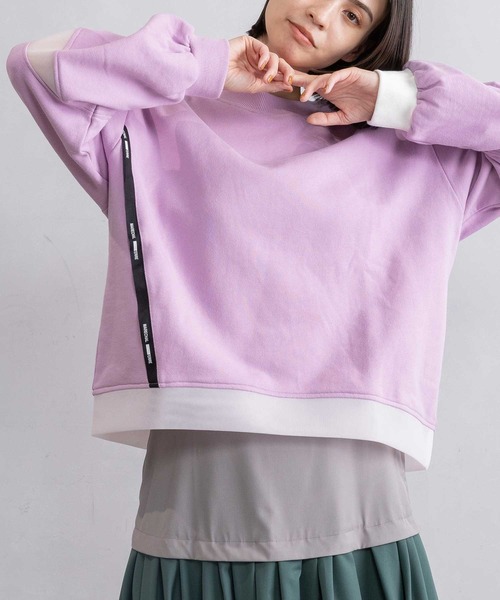 MARECHAL TERRE（マルシャルテル）の「シアースウェットトップス（スウェット・レディース・ピンク/グリーン/ブラック/ブルー/グレー・MEDIUM）」の6枚目の写真