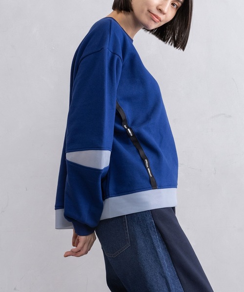 MARECHAL TERRE（マルシャルテル）の「シアースウェットトップス（スウェット・レディース・ピンク/グリーン/ブラック/ブルー/グレー・MEDIUM）」の12枚目の写真