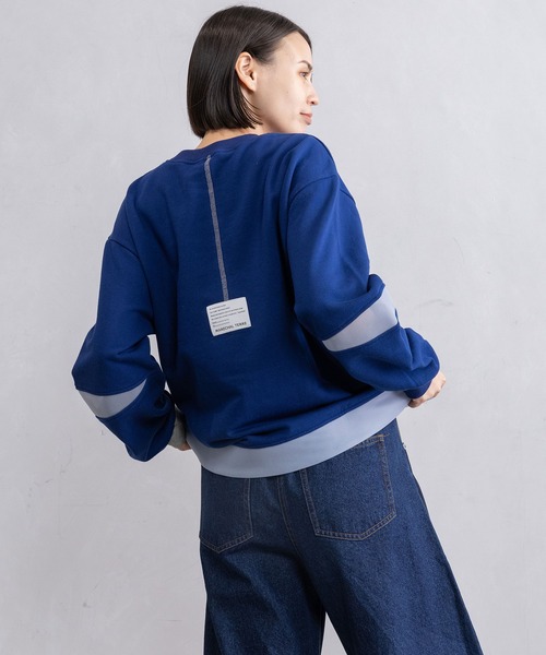 MARECHAL TERRE（マルシャルテル）の「シアースウェットトップス（スウェット・レディース・ピンク/グリーン/ブラック/ブルー/グレー・MEDIUM）」の13枚目の写真