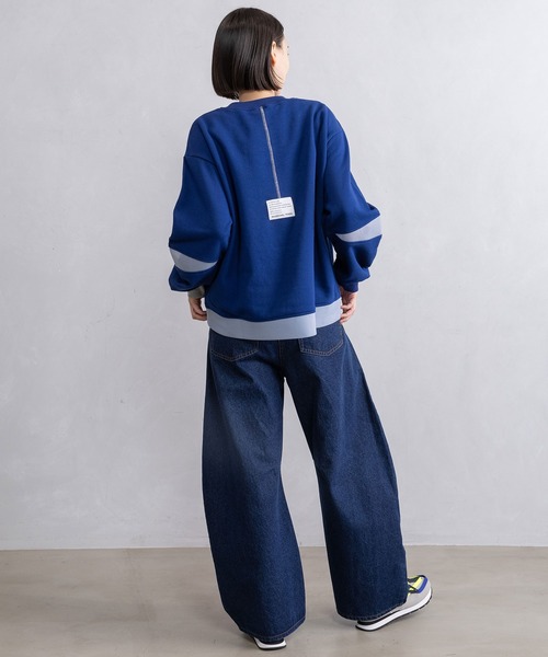 MARECHAL TERRE（マルシャルテル）の「シアースウェットトップス（スウェット・レディース・ピンク/グリーン/ブラック/ブルー/グレー・MEDIUM）」の15枚目の写真