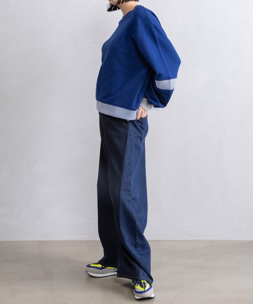 MARECHAL TERRE（マルシャルテル）の「シアースウェットトップス（スウェット・レディース・ピンク/グリーン/ブラック/ブルー/グレー・MEDIUM）」の16枚目の写真