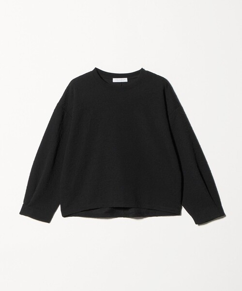 A DAY IN THE LIFE UNITED ARROWS(アデイインザライフユナイテッドアローズ)の「パフジャガード プルオーバー <A DAY IN THE LIFE>(Tシャツ/カットソー・レディース・ブラック/ロイヤルブルー/ナチュラル・FREE)」の14枚目の写真