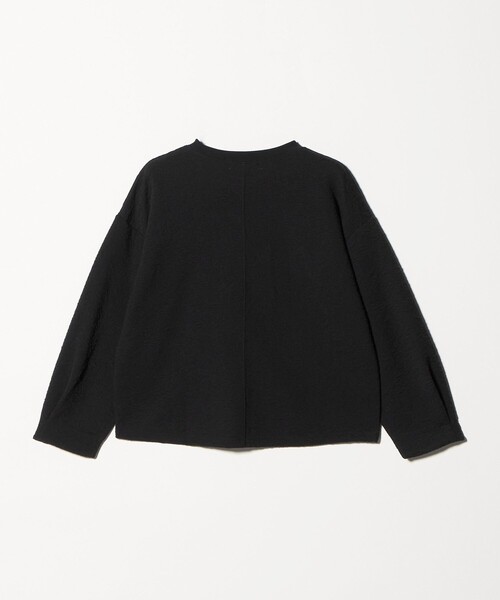 A DAY IN THE LIFE UNITED ARROWS(アデイインザライフユナイテッドアローズ)の「パフジャガード プルオーバー <A DAY IN THE LIFE>(Tシャツ/カットソー・レディース・ブラック/ロイヤルブルー/ナチュラル・FREE)」の15枚目の写真