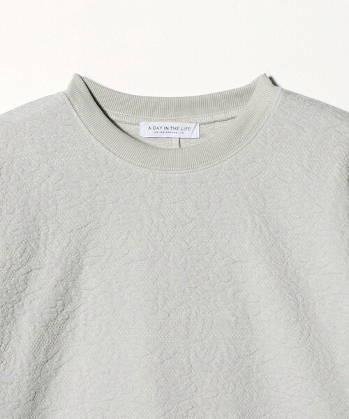 A DAY IN THE LIFE UNITED ARROWS(アデイインザライフユナイテッドアローズ)の「パフジャガード プルオーバー <A DAY IN THE LIFE>(Tシャツ/カットソー・レディース・ブラック/ロイヤルブルー/ナチュラル・FREE)」の19枚目の写真