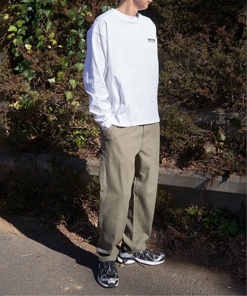 THRASHER(スラッシャー)の「THRASHER スラッシャー マークゴンザレスロゴロンT(Tシャツ/カットソー・メンズ・ブラック/グレー/ホワイト・M/L/LL)」の9枚目の写真