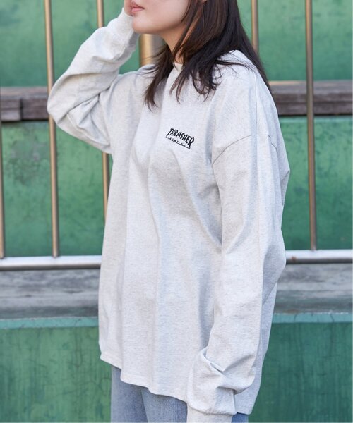 THRASHER(スラッシャー)の「THRASHER スラッシャー マークゴンザレスロゴロンT(Tシャツ/カットソー・メンズ・ブラック/グレー/ホワイト・M/L/LL)」の11枚目の写真