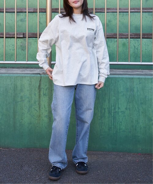 THRASHER(スラッシャー)の「THRASHER スラッシャー マークゴンザレスロゴロンT(Tシャツ/カットソー・メンズ・ブラック/グレー/ホワイト・M/L/LL)」の13枚目の写真