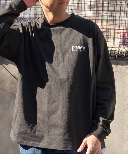 THRASHER(スラッシャー)の「THRASHER スラッシャー マークゴンザレスロゴロンT(Tシャツ/カットソー・メンズ・ブラック/グレー/ホワイト・M/L/LL)」の17枚目の写真