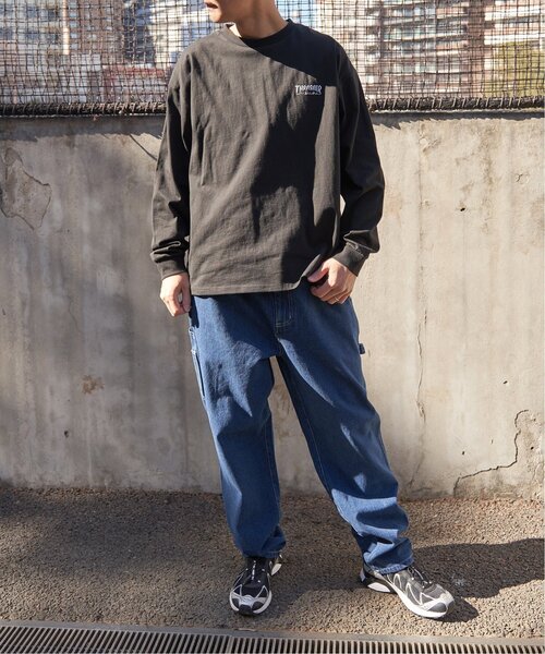 THRASHER(スラッシャー)の「THRASHER スラッシャー マークゴンザレスロゴロンT(Tシャツ/カットソー・メンズ・ブラック/グレー/ホワイト・M/L/LL)」の18枚目の写真