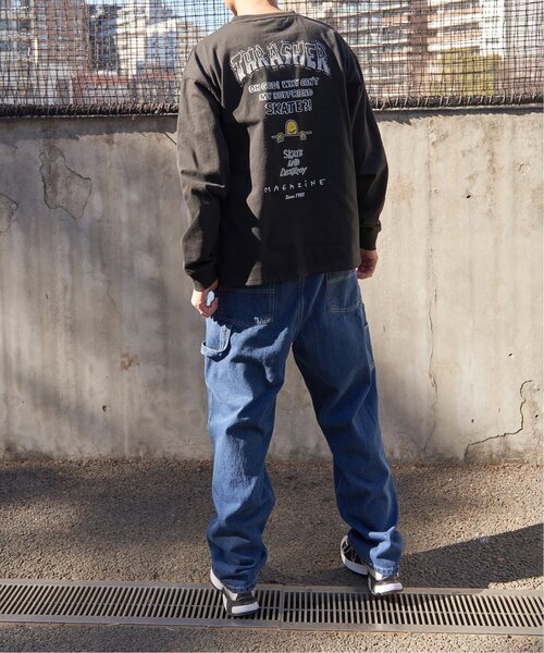 THRASHER(スラッシャー)の「THRASHER スラッシャー マークゴンザレスロゴロンT(Tシャツ/カットソー・メンズ・ブラック/グレー/ホワイト・M/L/LL)」の19枚目の写真