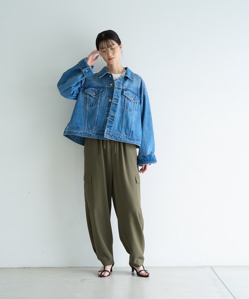 model：H166　着用サイズ：F
