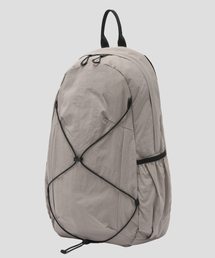 TAILOR STUDIO（テーラースタジオ）の「アクティブナイロンストリングバックパック（グレー）（バックパック/リュック）」
