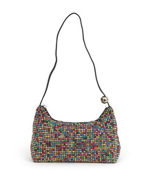 cache cache（カシュ カシュ）の「カシュカシュ cachecache / ワンハンドルメタリックビーズバッグ（クラッチバッグ）」