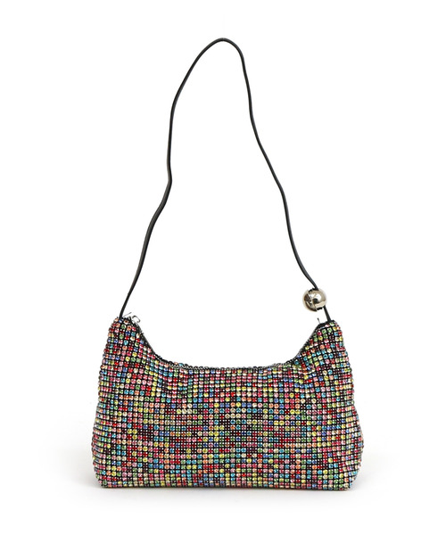 cache cache(カシュ カシュ)の「カシュカシュ cachecache / ワンハンドルメタリックビーズバッグ(クラッチバッグ・レディース・ゴールド/シルバー/マルチ・FREE)」の17枚目の写真
