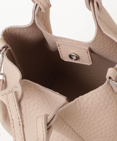 GIANNI CHIARINI(ジャンニ キアリーニ)の「GIANNI CHIARINI / DUA XS レザー デュア 2WAY ミニバッグ(ハンドバッグ・レディース・ブラック/ゴールド/ベージュ系1/ライトピンク・FREE)」の10枚目の写真