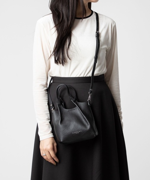 セール】GIANNI CHIARINI / DUA XS レザー デュア 2WAY ミニバッグ