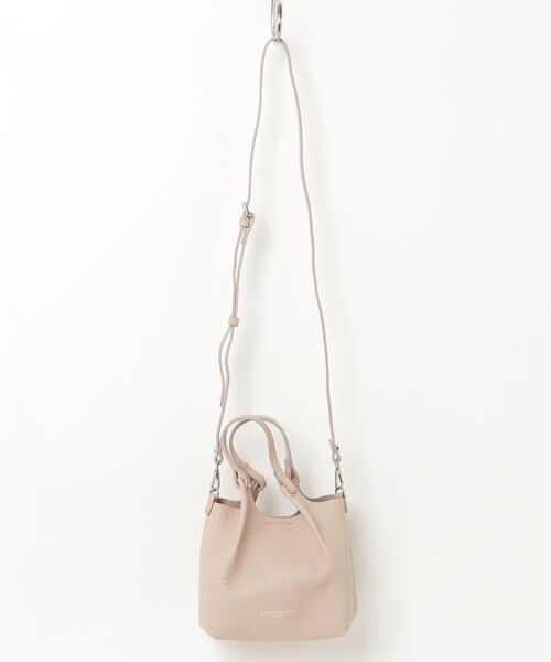 GIANNI CHIARINI(ジャンニ キアリーニ)の「GIANNI CHIARINI / DUA XS レザー デュア 2WAY ミニバッグ(ハンドバッグ・レディース・ブラック/ゴールド/ベージュ系1/ライトピンク・FREE)」の15枚目の写真