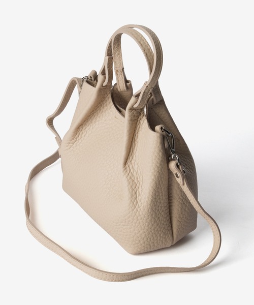 GIANNI CHIARINI(ジャンニ キアリーニ)の「GIANNI CHIARINI / DUA XS レザー デュア 2WAY ミニバッグ(ハンドバッグ・レディース・ブラック/ゴールド/ベージュ系1/ライトピンク・FREE)」の21枚目の写真