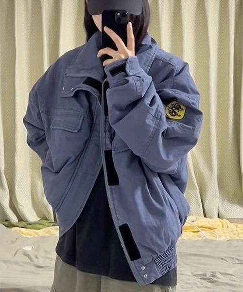 B.R.U（ブル）の「ブルーワークブルゾンジャケット（ブルゾン）」 - WEAR