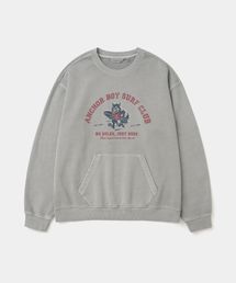 UNIFORM BRIDGE（ユニフォームブリッジ）の「anchor boy dyeing sweatshirt grey（スウェット）」