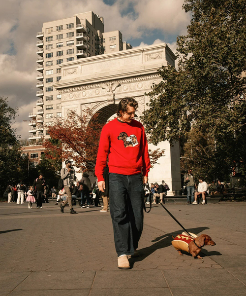 ONLY NY(オンリーニューヨーク)の「ONLY NY / オンリーニューヨーク Retriever Sweater(ニット/セーター・メンズ・レッド・MEDIUM)」の3枚目の写真