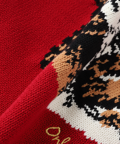 ONLY NY(オンリーニューヨーク)の「ONLY NY / オンリーニューヨーク Retriever Sweater(ニット/セーター・メンズ・レッド・MEDIUM)」の10枚目の写真