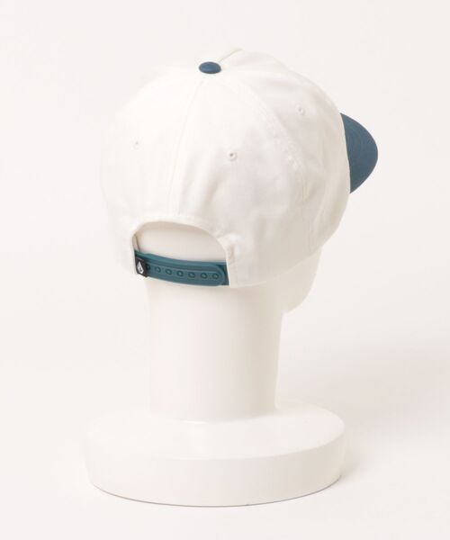 VOLCOM（ボルコム）の「VOLCOM メンズ PETROLSTONE ADJ HAT キャップ 【2026年春夏モデル】（キャップ・メンズ・オフホワイト/グリーン系その他・FREE）」の3枚目の写真