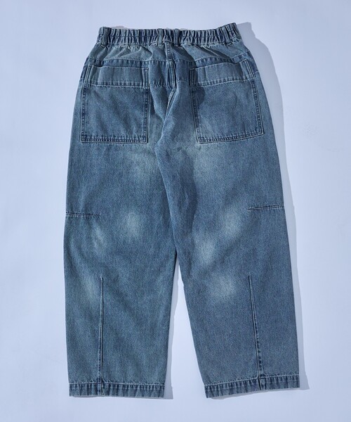 ABAHOUSE（アバハウス）の「DARTS DENIM リラックス ワイドデニム / ヴィンテージライク（デニムパンツ・メンズ・ベージュ/グレー/ブルー・48/46）」の6枚目の写真