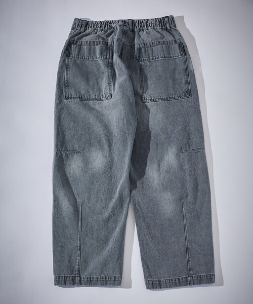 ABAHOUSE（アバハウス）の「DARTS DENIM リラックス ワイドデニム / ヴィンテージライク（デニムパンツ・メンズ・ベージュ/グレー/ブルー・48/46）」の18枚目の写真