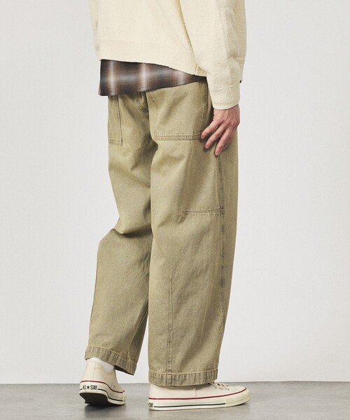 ABAHOUSE（アバハウス）の「DARTS DENIM ワイドストレートデニム / ヴィンテージライク（デニムパンツ・メンズ・ベージュ/グレー/ブルー・48/46）」の20枚目の写真