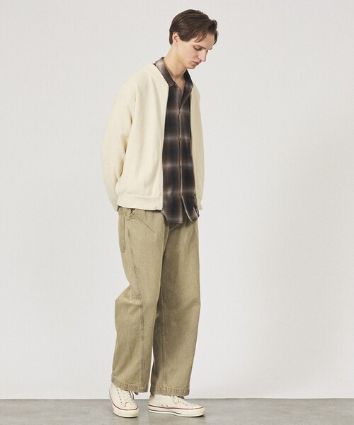 ABAHOUSE（アバハウス）の「DARTS DENIM ワイドストレートデニム / ヴィンテージライク（デニムパンツ・メンズ・ベージュ/グレー/ブルー・48/46）」の21枚目の写真