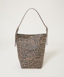 Le Minor/TOILE MARCHE ECRU LEOPARD