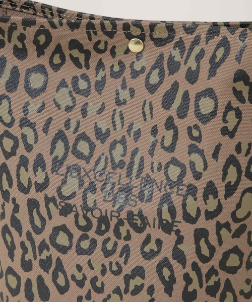 Le Minor(ルミノア)の「Le Minor/TOILE MARCHE ECRU LEOPARD(トートバッグ・レディース・その他1・FREE)」の8枚目の写真