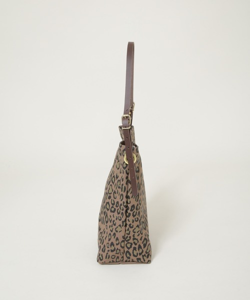 Le Minor(ルミノア)の「Le Minor/TOILE MARCHE ECRU LEOPARD(トートバッグ・レディース・その他1・FREE)」の3枚目の写真