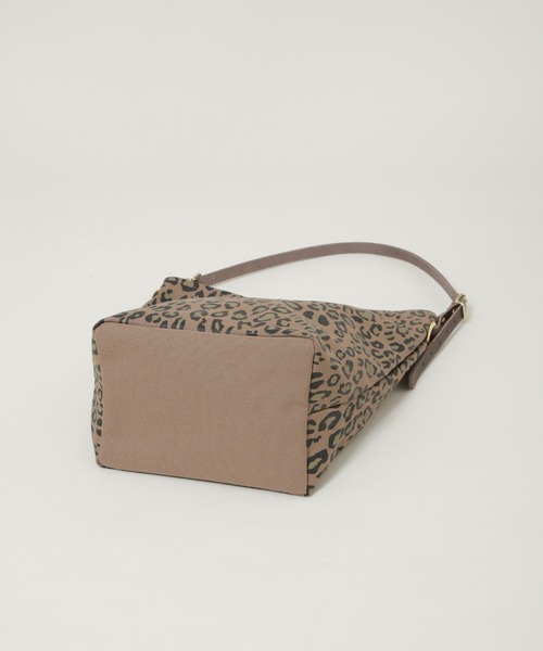 Le Minor(ルミノア)の「Le Minor/TOILE MARCHE ECRU LEOPARD(トートバッグ・レディース・その他1・FREE)」の5枚目の写真