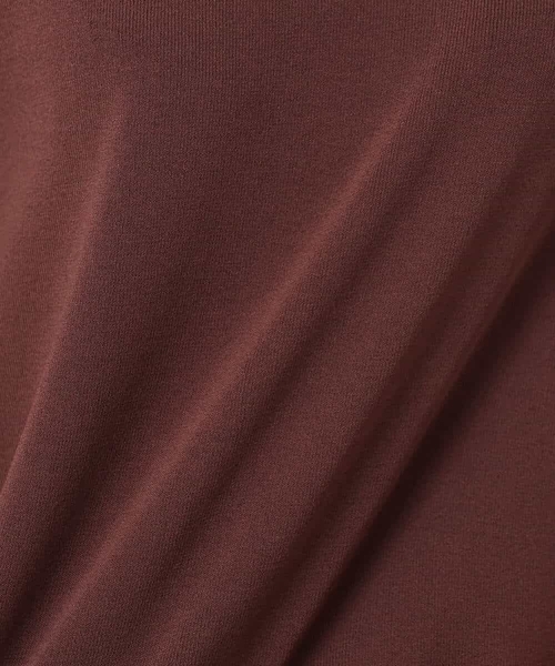 MK MICHEL KLEIN（エムケーミッシェルクラン）の「[洗える]シアー切替えニット（ニット/セーター・レディース・ブラウン/ホワイト/オレンジ系その他・38）」の15枚目の写真