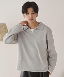 LUCY（ルーシー）の「LUCY/【26年春新作】スキッパーニットポロ（ニット/セーター）」