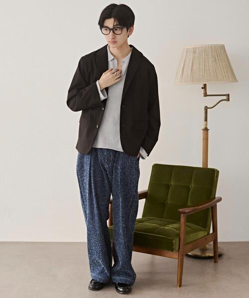 LUCY(ルーシー)の「LUCY/【26年春新作】スキッパーニットポロ(ニット/セーター・メンズ・ブラック/グレー・LARGE/MEDIUM)」の17枚目の写真