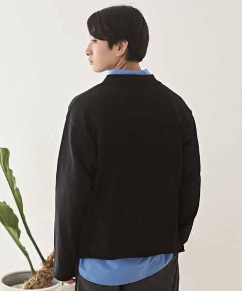 LUCY(ルーシー)の「LUCY/【26年春新作】スキッパーニットポロ(ニット/セーター・メンズ・ブラック/グレー・LARGE/MEDIUM)」の20枚目の写真