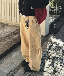INTEMPOMOOD（インテンポムード）の「ニューハウンドカーブパンツ_ベージュ（その他パンツ）」