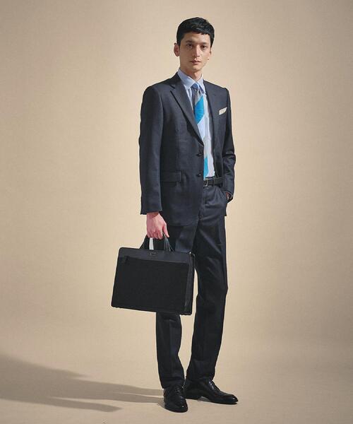 TAKEO KIKUCHI（タケオキクチ）の「ベーシックビジネスブリーフバッグ（ビジネスバッグ・メンズ・ブラック・00）」の2枚目の写真