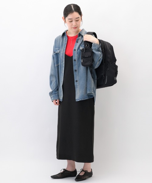 W&.Day/Night(ダブルアンド デイナイト)の「リュックサック ポッケス アプト ラウンドリュック 26/31L B4サイズ 15.6インチPC エキスパンド 20222(バックパック/リュック・レディース・ブルーグレー/ブラック・FREE)」の22枚目の写真