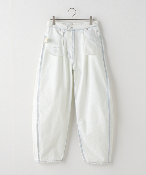 CURRENTAGE（カレンテージ）の「CURRENTAGE/カレンテージ ブリーチ デニム A2561FP502（デニムパンツ・レディース・ホワイト・MEDIUM/SMALL）」の10枚目の写真