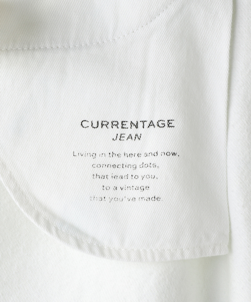 CURRENTAGE（カレンテージ）の「CURRENTAGE/カレンテージ ブリーチ デニム A2561FP502（デニムパンツ・レディース・ホワイト・MEDIUM/SMALL）」の11枚目の写真