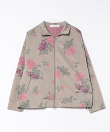 H.A.K（ハク）の「ニットジャカードジップアップブルゾン（ブルゾン）」