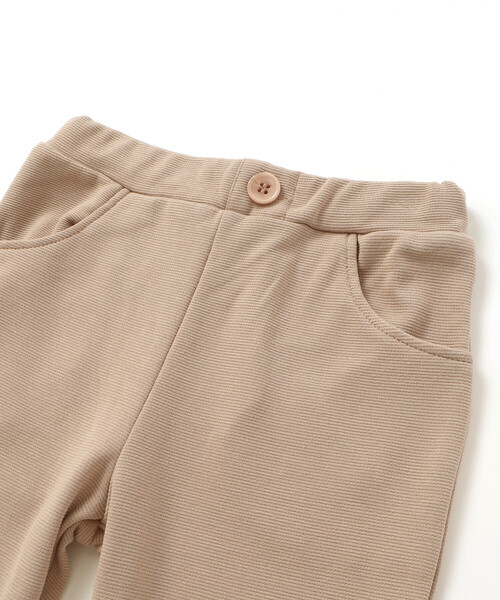 BeBe（ベベ）の「【抗菌防臭】ミラノリブリボン付き8分丈クロップドパンツ(90~130cm)（その他パンツ・キッズ・ピンク/ネイビー/ベージュ・XS/M/S/L）」の14枚目の写真