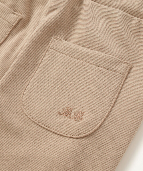 BeBe（ベベ）の「【抗菌防臭】ミラノリブリボン付き8分丈クロップドパンツ(90~130cm)（その他パンツ・キッズ・ピンク/ネイビー/ベージュ・XS/M/S/L）」の16枚目の写真