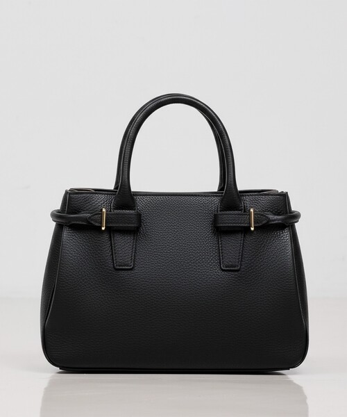 LOWELL things(ロウェル シングス)の「Lien/レザー3層2WAYトート(トートバッグ・レディース・グレイッシュベージュ/ブラック/アイボリー・フリー)」の3枚目の写真