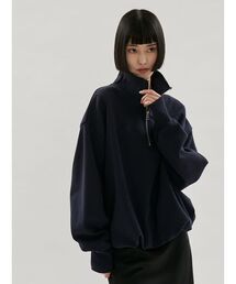 emmi | 【em】ハーフジップスウェット【セットアップ対応】(スウェット)