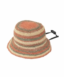 Jocomomola（ホコモモラ）の「マルチボーダーペーパーハット（ハット）」